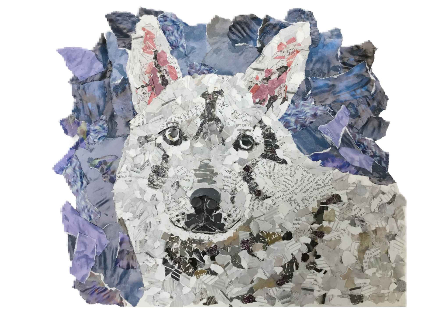 Customized Collage, your photo as a collage, special moments captured in collage, original collage, torn paper, personized collage