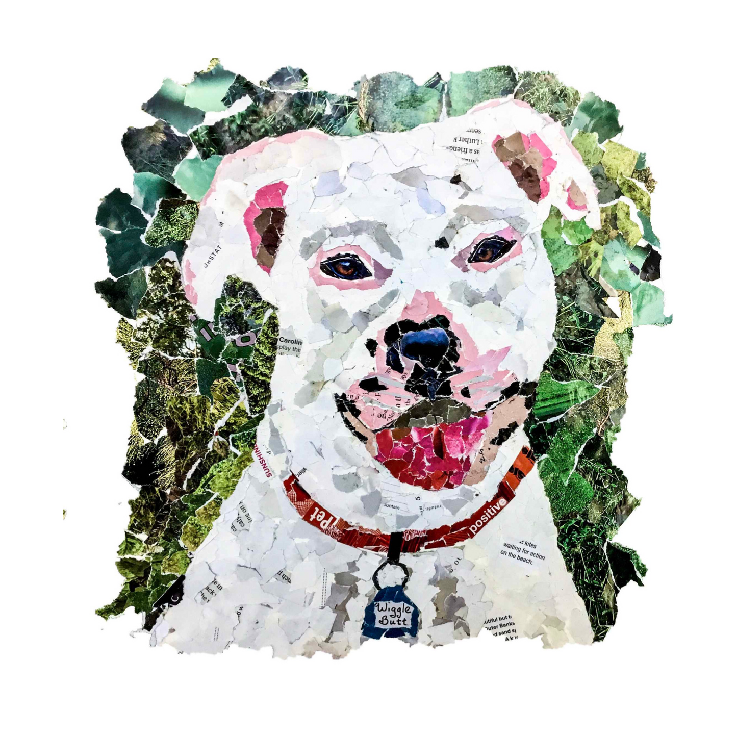 Customized Collage, your photo as a collage, special moments captured in collage,  original collage, torn paper, personized collage