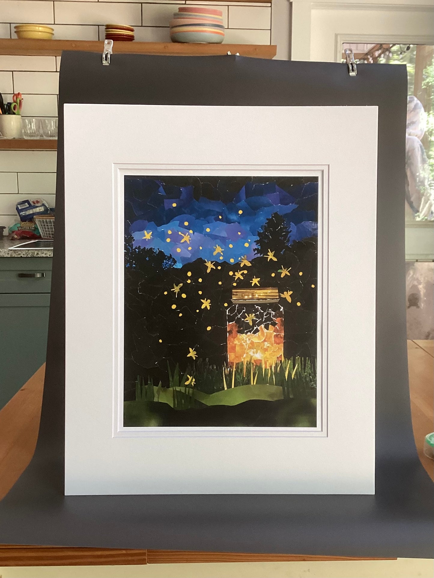 Lightning bugs, Fireflies, glowing fireflies, chasing lightning bugs, insect art