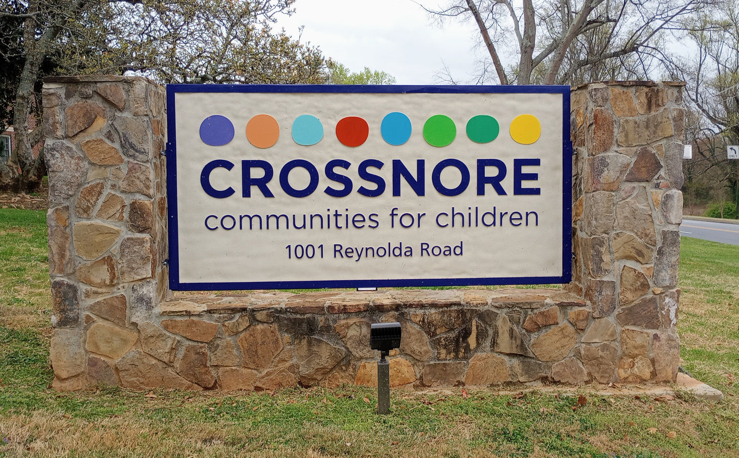 Crossnore Communities for Children collage print, Winston Salem landmark, the Children’s Home, unique view of downtown Winston Salem