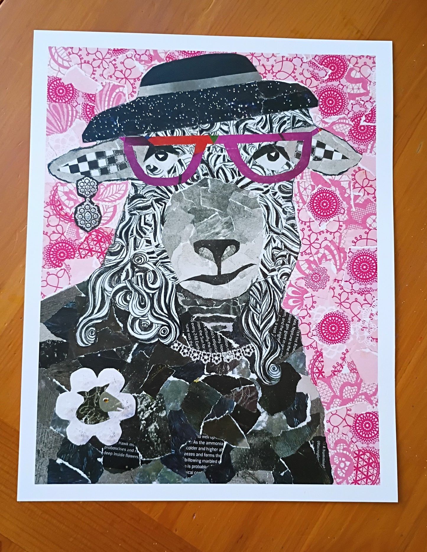 The 11 x 14 print
