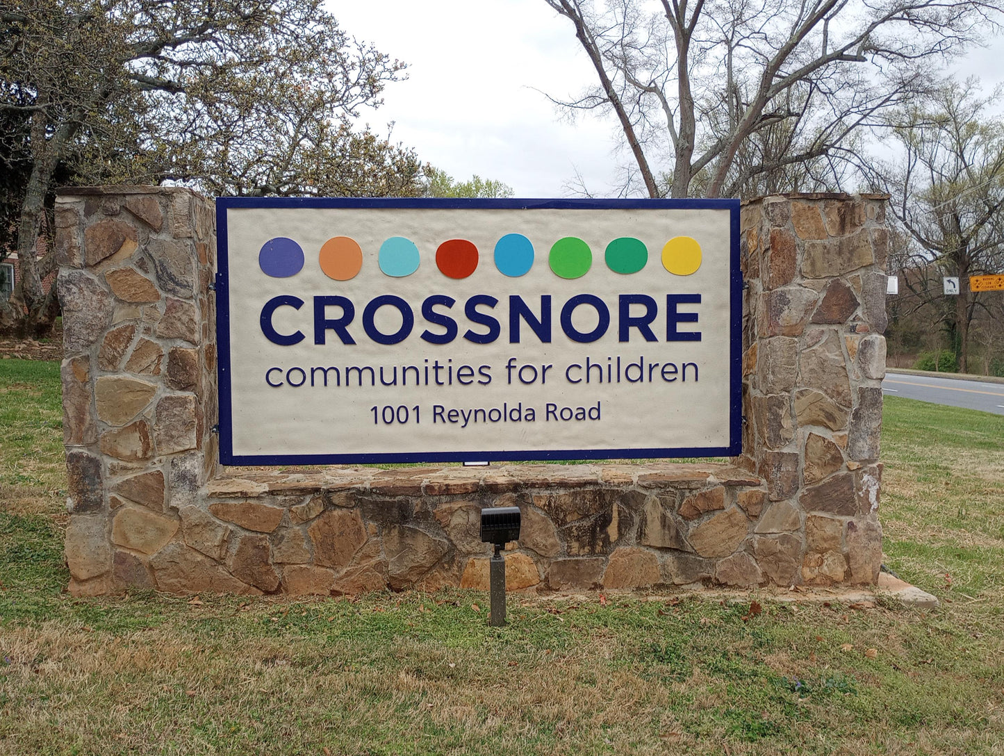 Crossnore Communities for Children collage print, Winston Salem landmark, the Children’s Home, unique view of downtown Winston Salem